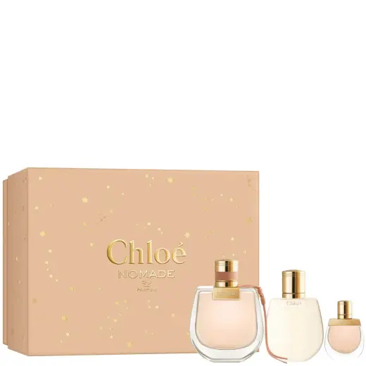 Chloe Nomade Eau De Parfum 75ml + Body Lotion 100ml + EDP 5ml Gift Set