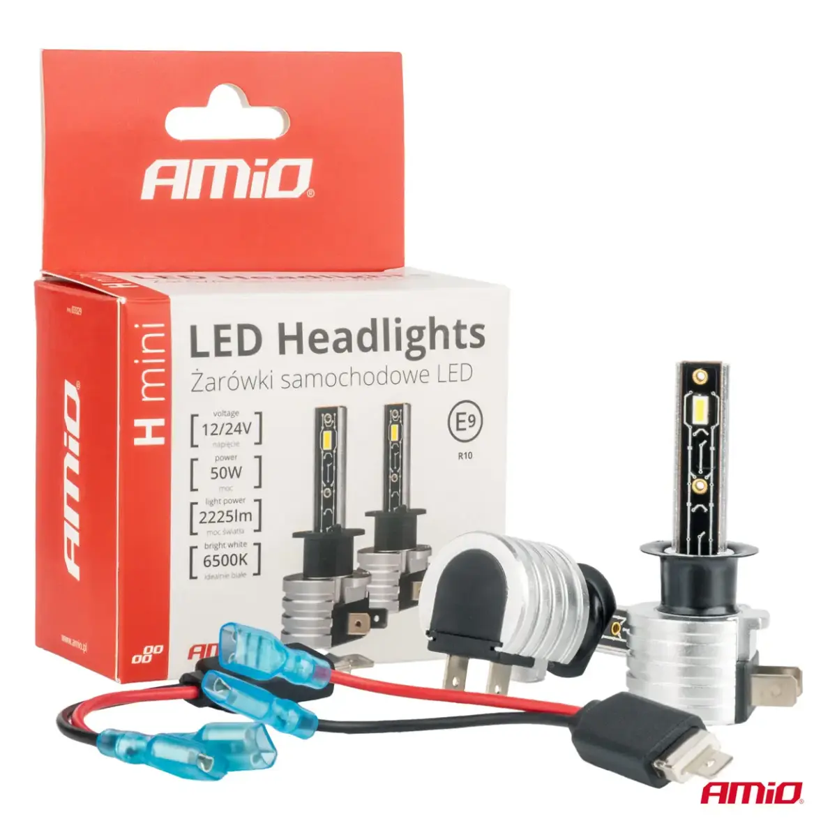 LED Headlights H-mini Series H1 AMiO-03329
