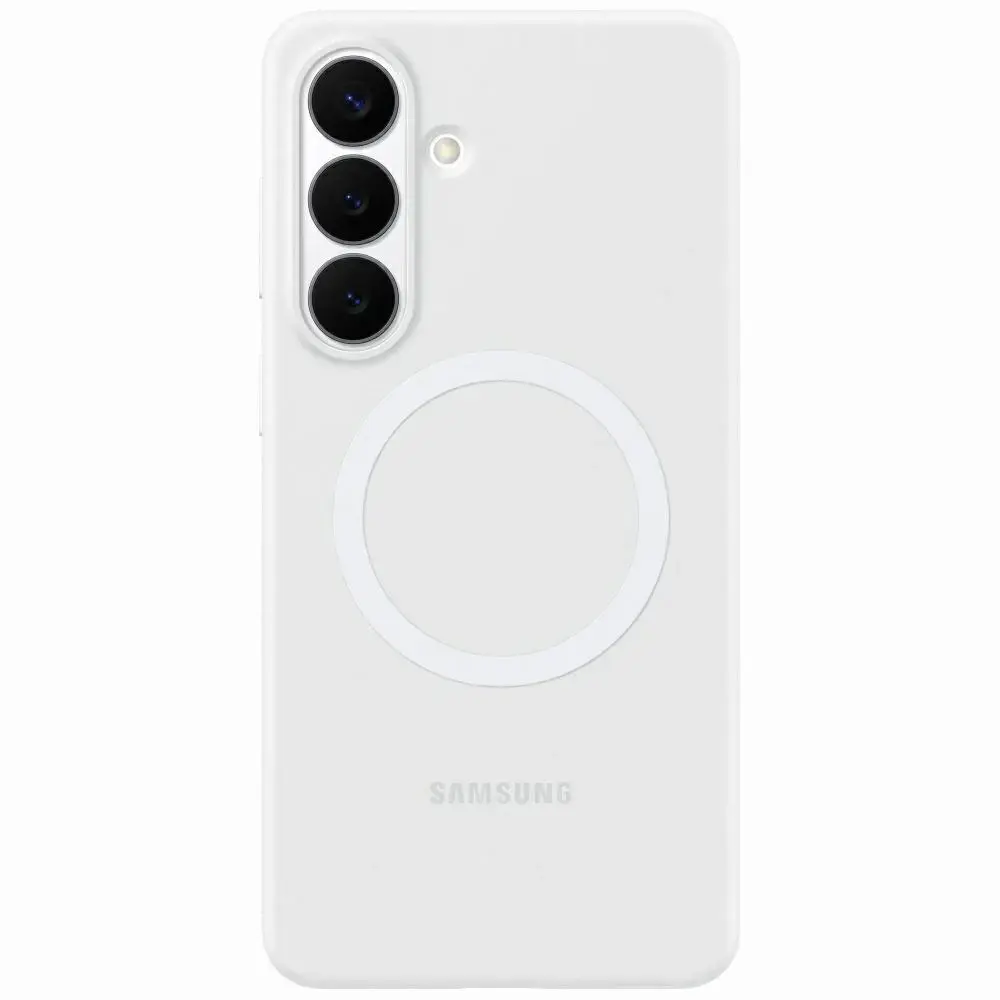 Silicone Magnet maciņš telefonam Samsung Galaxy S26+ (S947) balts