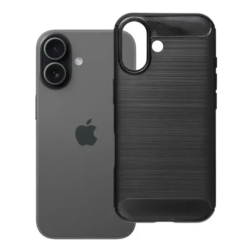 Carbon 2.0 maciņš telefonam iPhone 17 melns