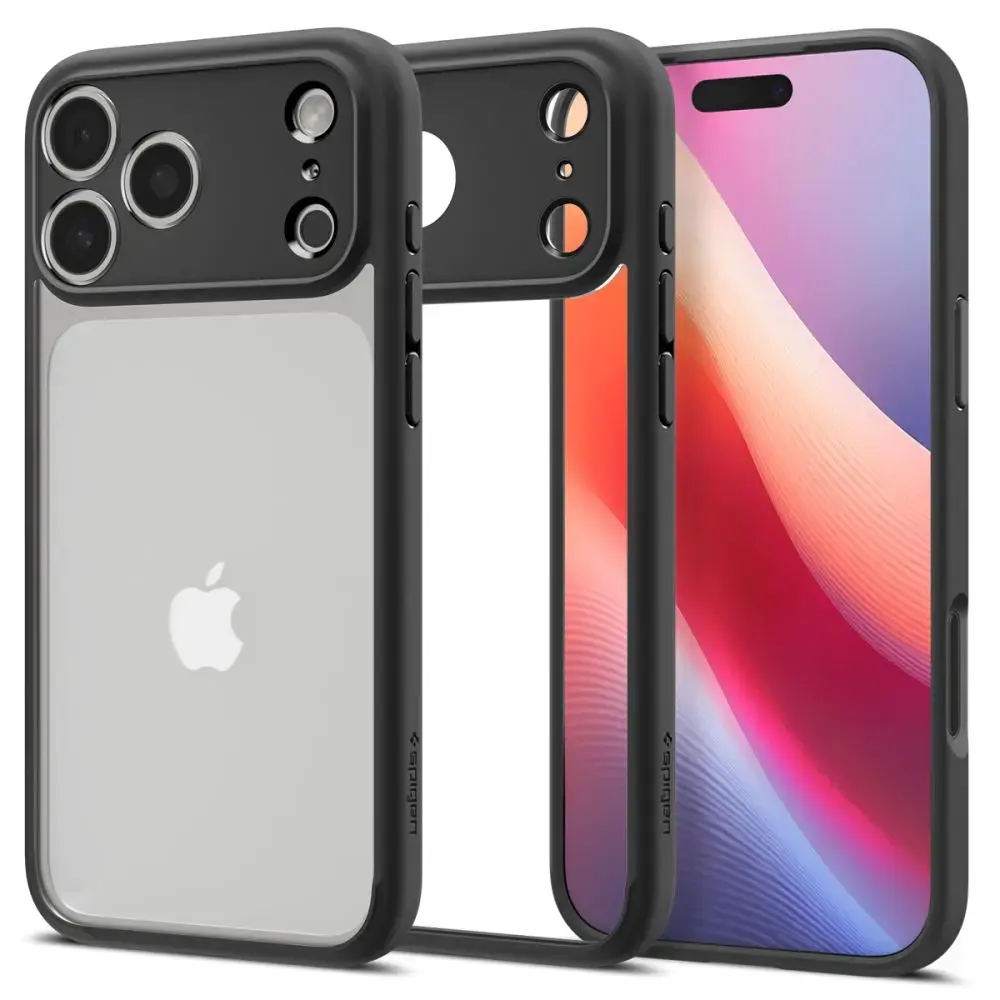 Spigen Ultra Hybrid Case for iPhone 17 Pro Max - Matte Black