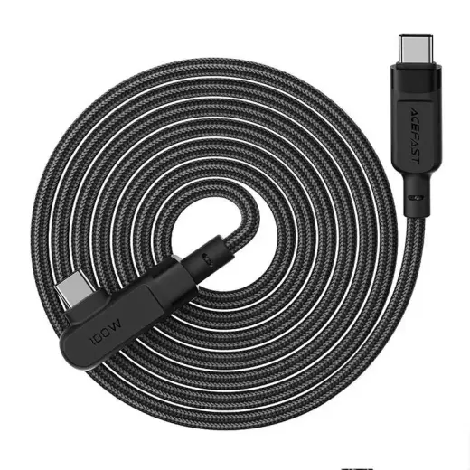 Acefast C5-03 data transfer and charging cable | USB-C to USB-C | 100W | 2m | black