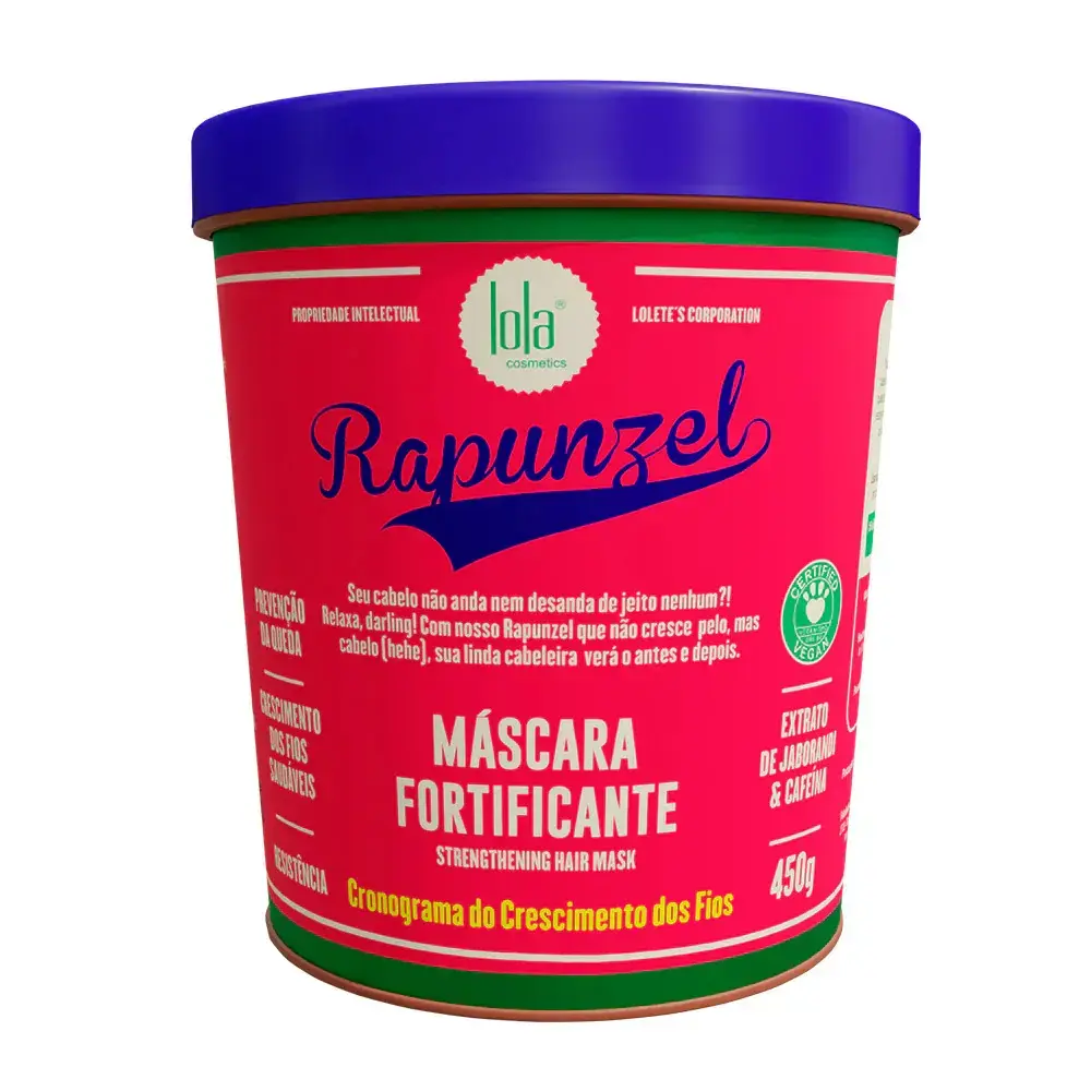 Lola Cosmetics, Rapunzel, Hair Treatment Cream Mask, Fortifying, 450 g