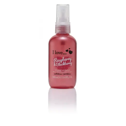 I Love, Raspberry & Blackberry, Scented Spray, For Women, 100 ml