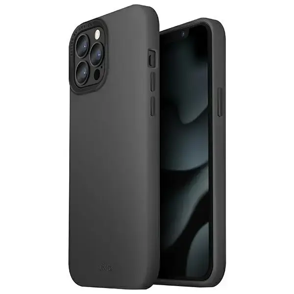 UNIQ Lino Hue Case iPhone 13 Pro | 13 6,1" charcoal grey MagSafe