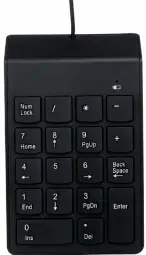 Klaviatūra Gembird USB Numeric Keypad