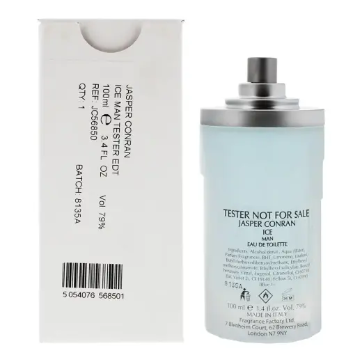 Jasper Conran, Ice, Eau De Toilette, For Men, 100 ml *Tester