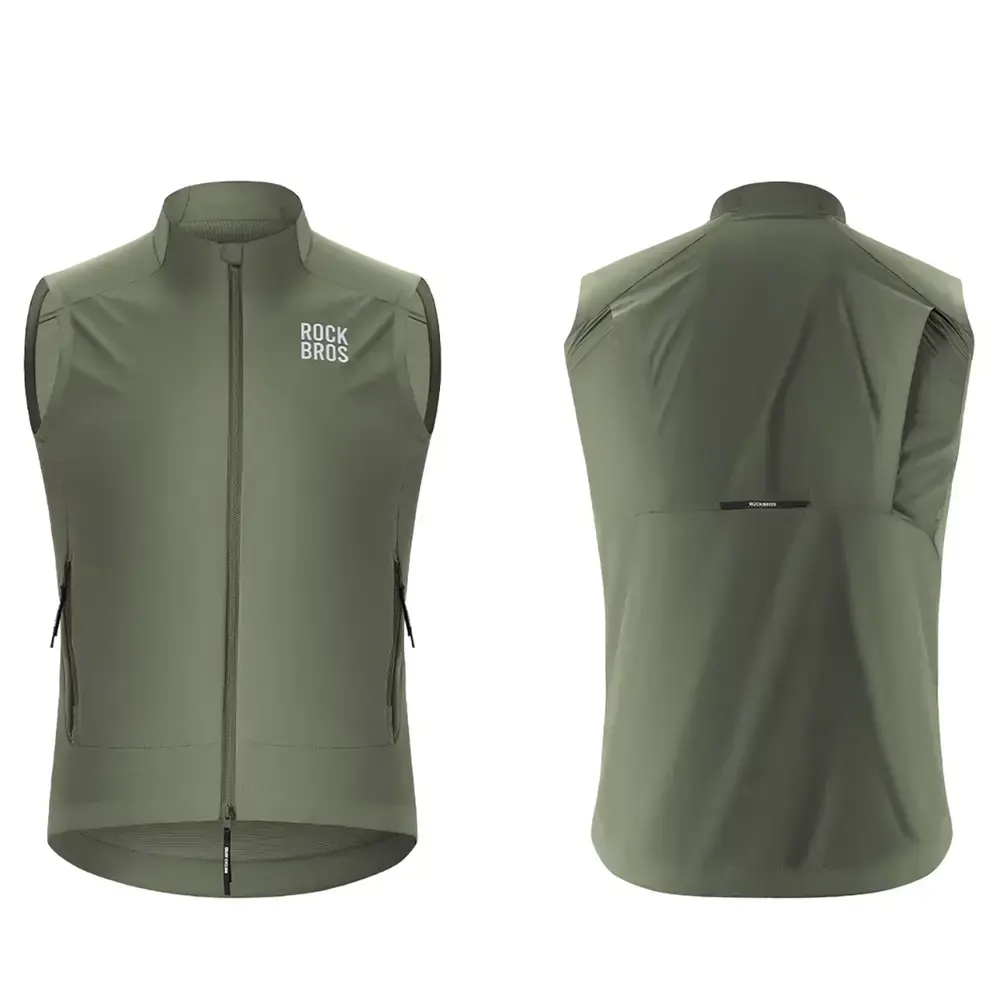 Rockbros YDMJ003 Spring/Autumn Windproof Vest Size M - Green