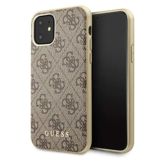 GUHCN61G4GB Guess 4G Cover for iPhone 11 Brown