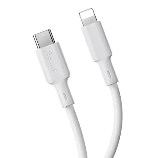 Benks Cable D45 - USB to Lightning - 2,4A 1,2 metres white