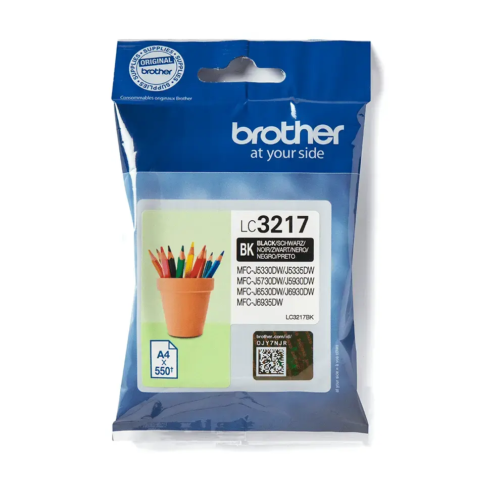 Tindikassett Brother LC3217BK must