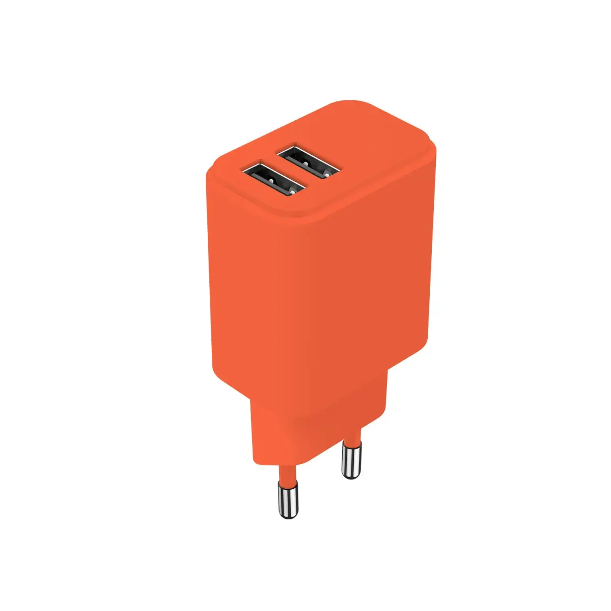 Setty LSIM-AA-1210 travel charger | 12W | USB-A | orange