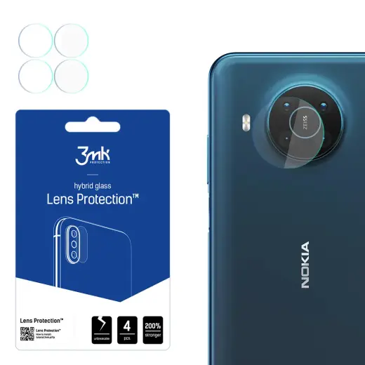 Nokia X20 - 3mk Lens Protection™ screen protector