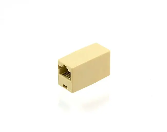 Fusion RJ45 adapteris balts