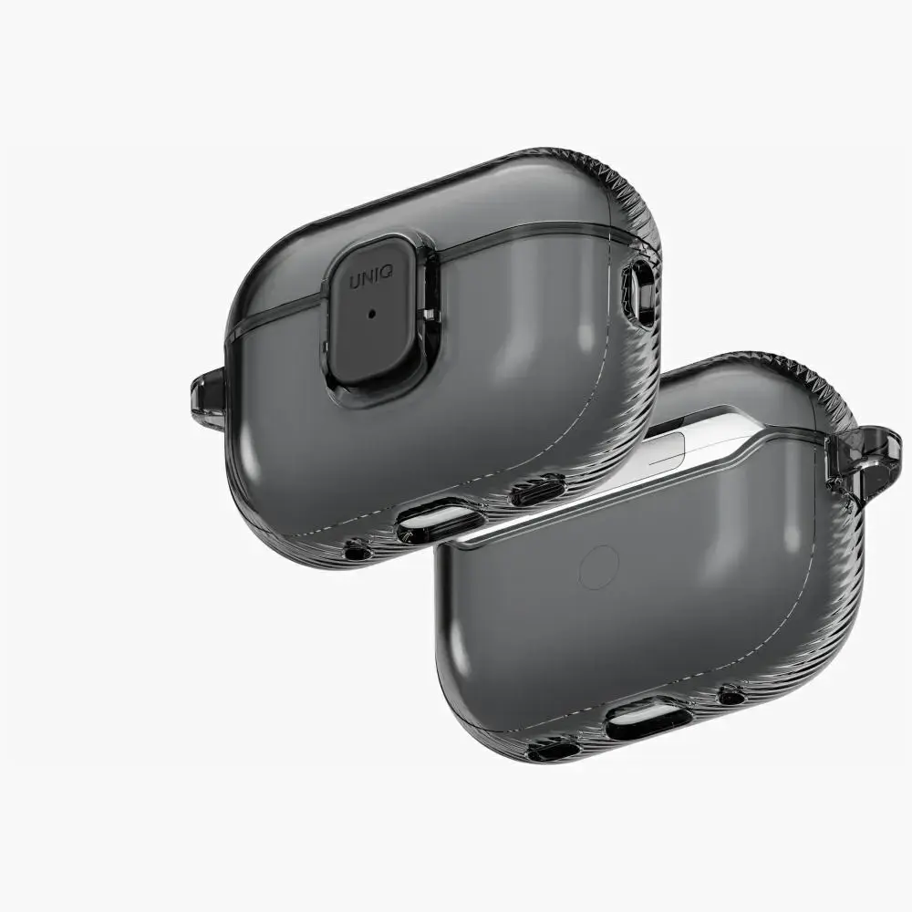Case UNIQ Glase Pro for AirPods Pro 3     Lock Case smoke