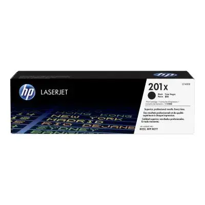 HP Cartridge No 201X HP201X HP 201X Black Schwarz HC (CF400X)