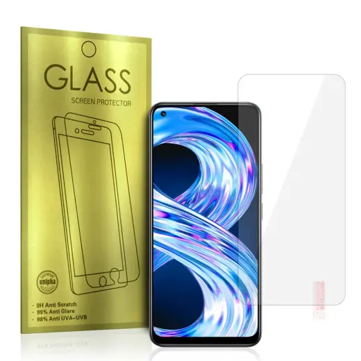 Tempered Glass Gold for REALME 8/8 PRO