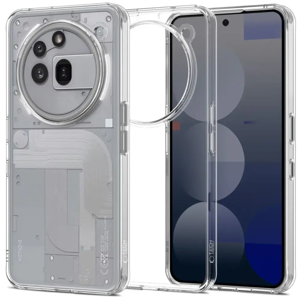 TECH-PROTECT FLEXAIR HYBRID NOTHING PHONE 3A PRO CLEAR