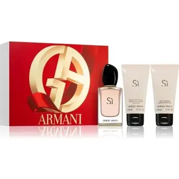 Armani Sí Gift set EDP 50 ml, shower gel 50 ml and body lotion 50 ml 50ml