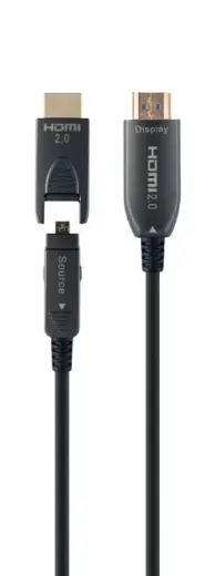Cable AOC High Speed HDMI with ethernet 30 m with adapter D|A
