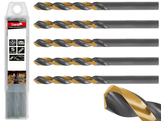 HSS 6.80mm melns un zelts metāla vītņurbis