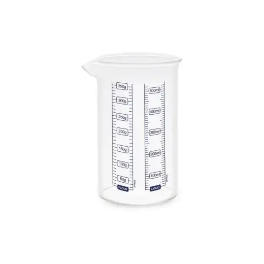 Glass measuring jug 0,5L Borosilicate Glass Ø7x13,8cm