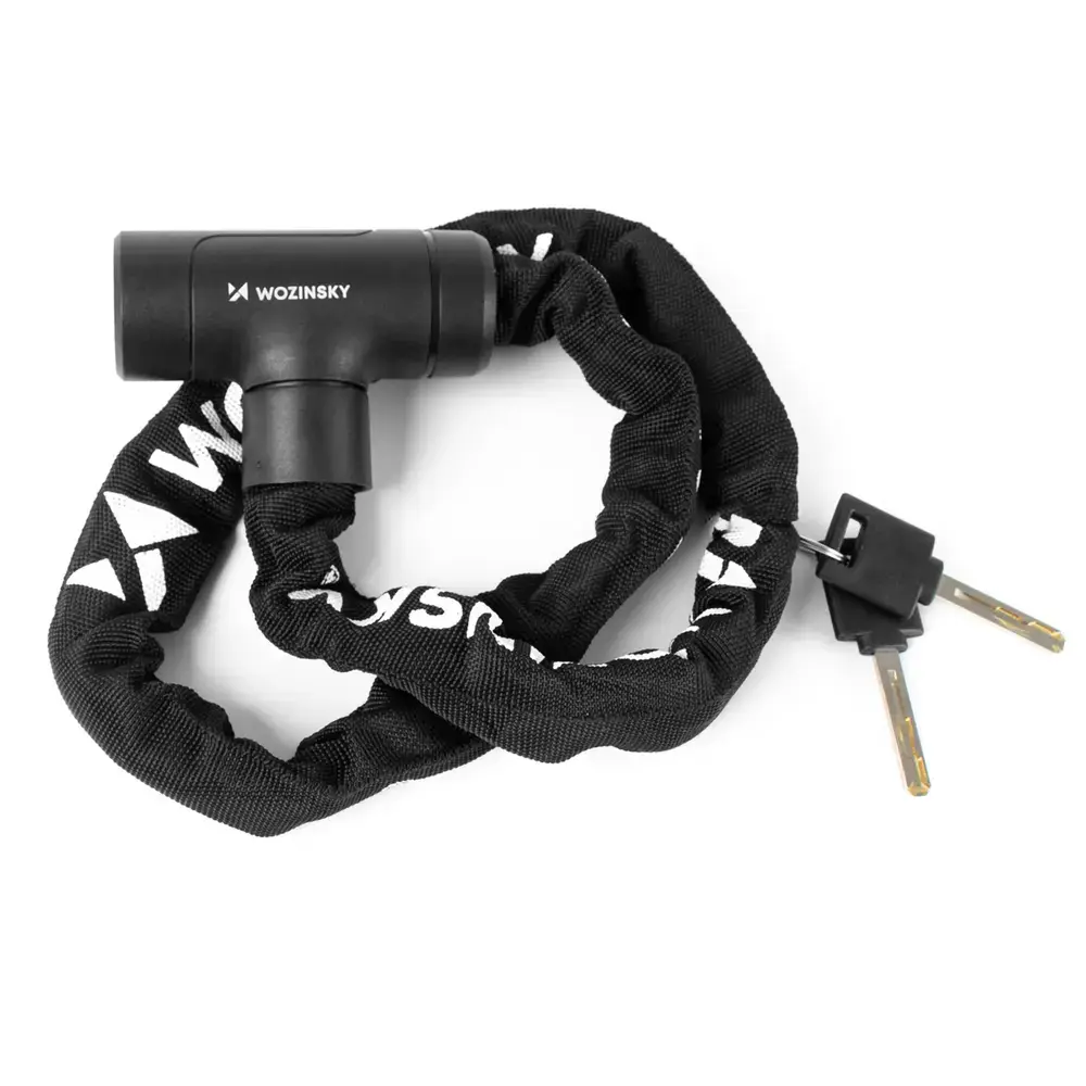 Wozinsky WZR-K2 Keyed Chain Bicycle Lock