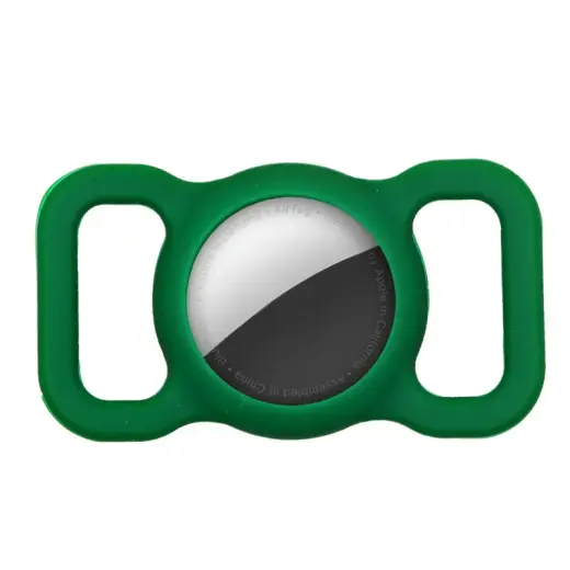 AIRTAG CASE FOR COLLAR/BELT/SUSPENDERS GREEN