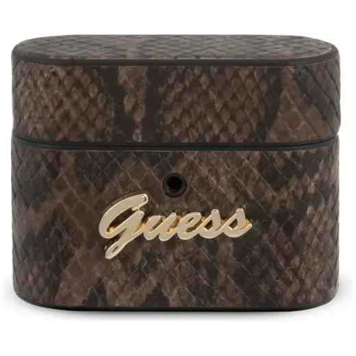 Guess GUACAPPUSNSMLBR AirPods Pro cover brown Python Collection