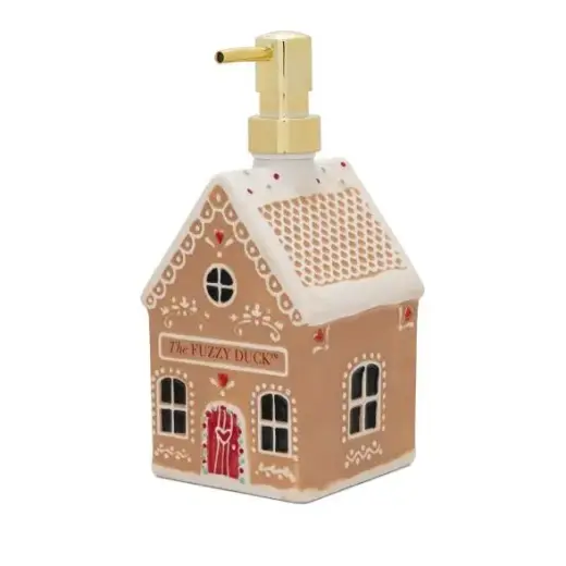 Baylis & Harding Winter Wonderland Gingerbread House Handwash Giftset in Clear