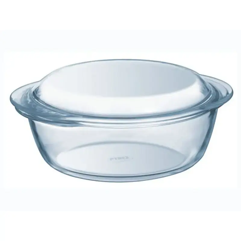 Stikla trauks ar vāku 3L Pyrex Essentials Ø22cm