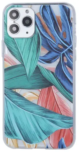Fusion Trendy Plants Back Case Silicone Case For Samsung A405 Galaxy A40