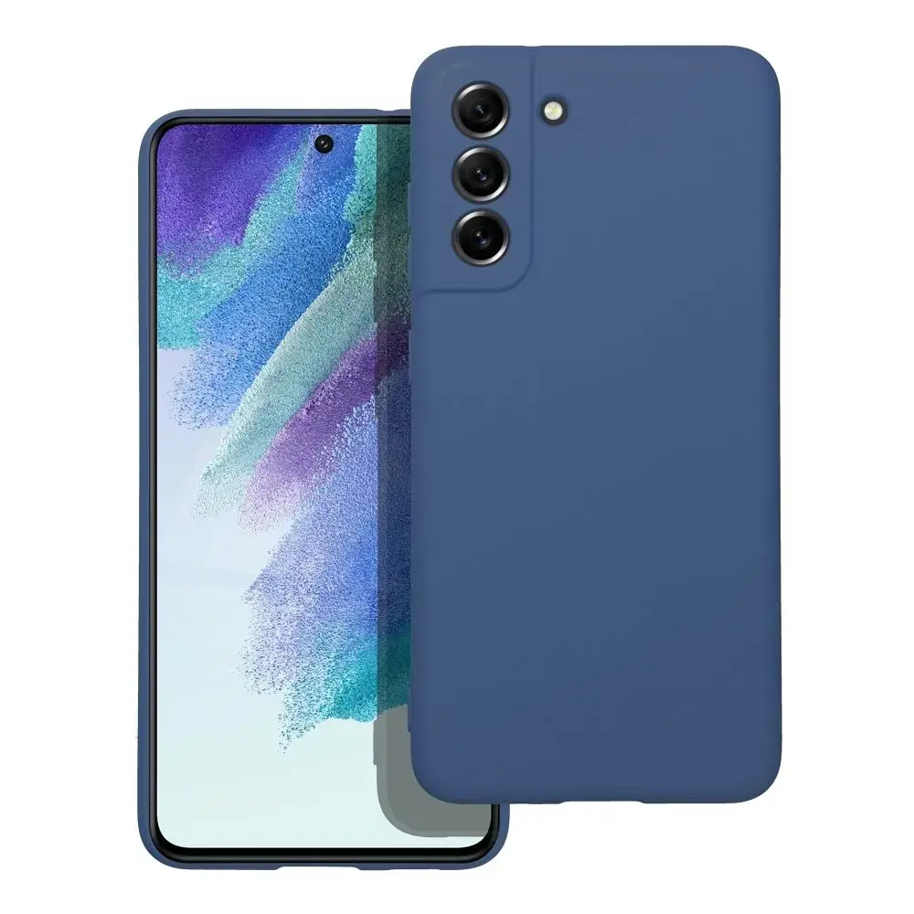 Silicone maciņš telefonam Samsung Galaxy S21 FE 5G (G990) zils