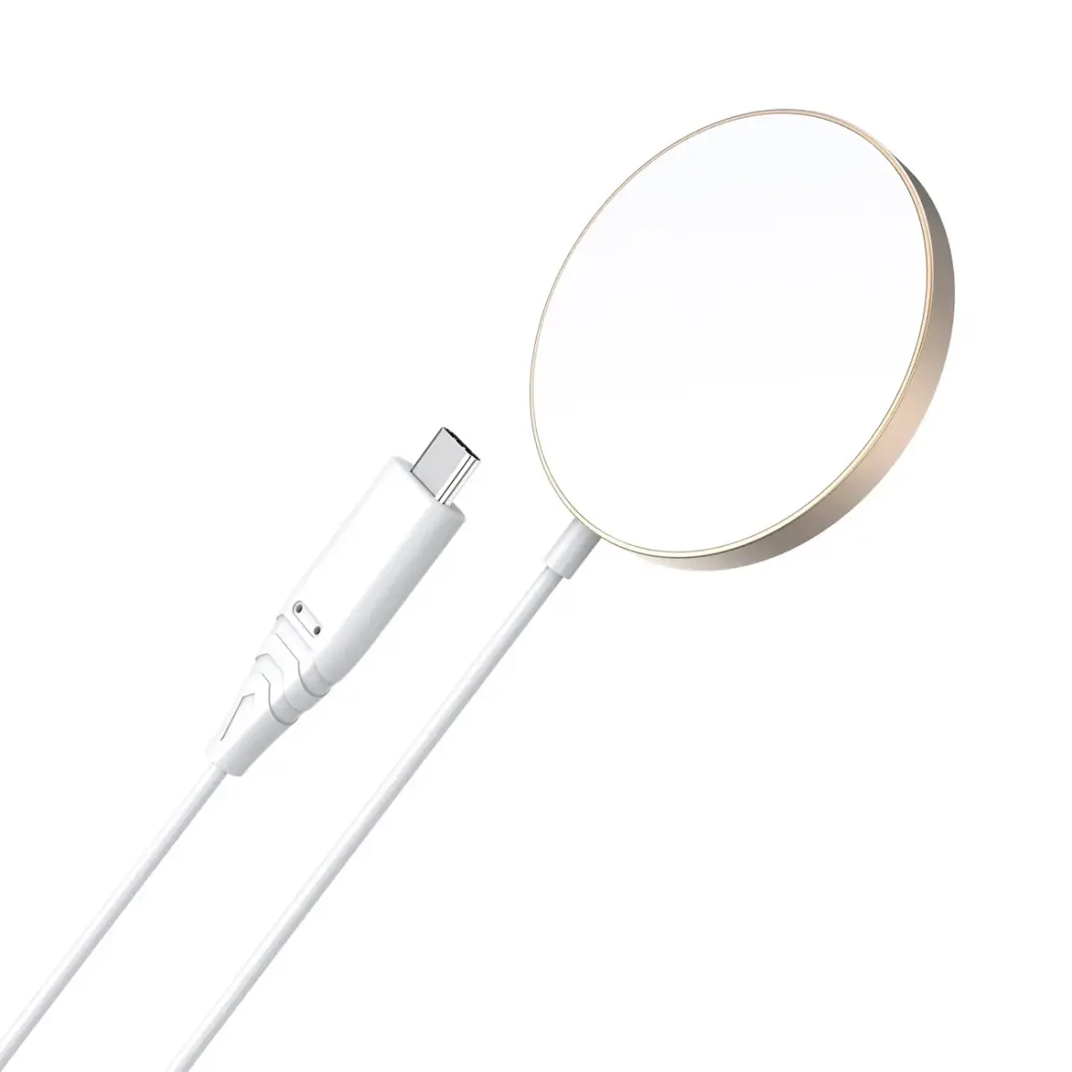 Choetech magnetic wireless charger 15W MagSafe for iPhone 12|13|14 gold (T518-F-GO)