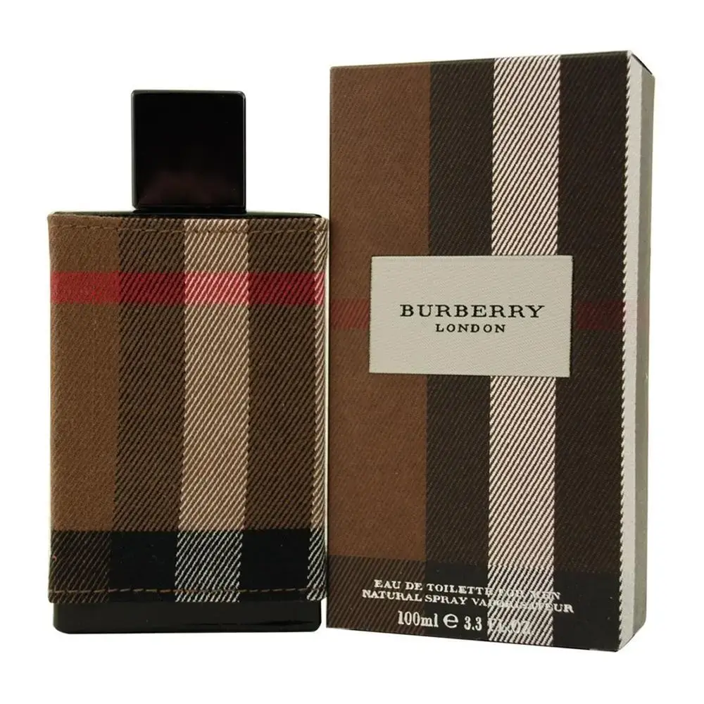 Burberry London Fabric by Burberry for Men 3.4 Oz Eau De Toilette Spray