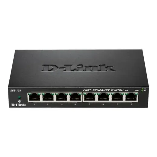 D-LINK DLINK Switch DES-108 E DES108 E (DES-108|E)