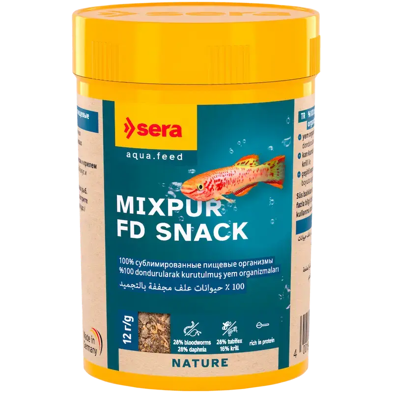 Barība zivim - Sera Mixpur FD Snack 100 ml (12 g)