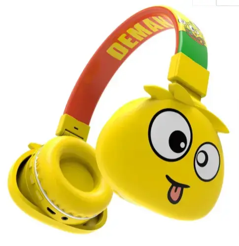 Jellie Monsters Deman wireless headsets with radio | microphone | bluetooth 5.0 yellow