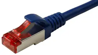Kabelis Brackton Patch SF/UTP 10m CAT 6a Blue