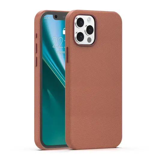 Etteri Elegant Mag telefoni ümbris MagSafe toega iPhone 12 | iPhone 12 Pro pruun