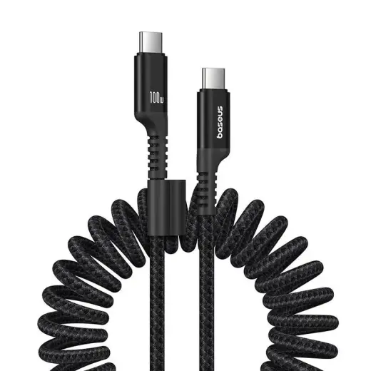 Baseus Fish-Eye data transfer and charging cable | USB-C to USB-C | 100W | 1m | black