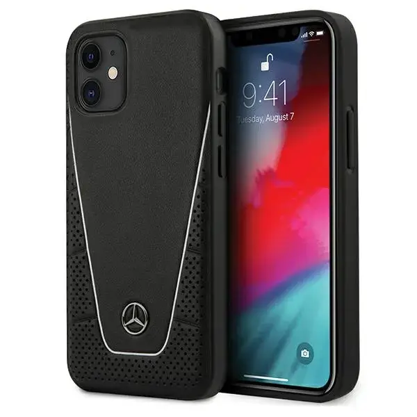 Mercedes MEHCP12SCLSSI iPhone 12 mini 5,4" czarny|black hardcase Dynamic Line