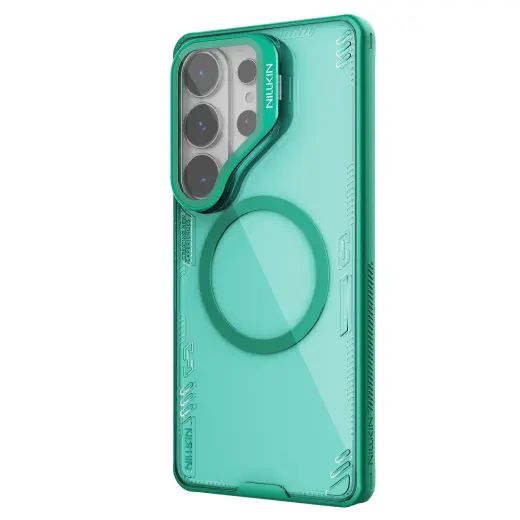 Nillkin Iceblade Prop Magnetic чехол с подставкой для телефона Samsung Galaxy S26 Ultra зеленый