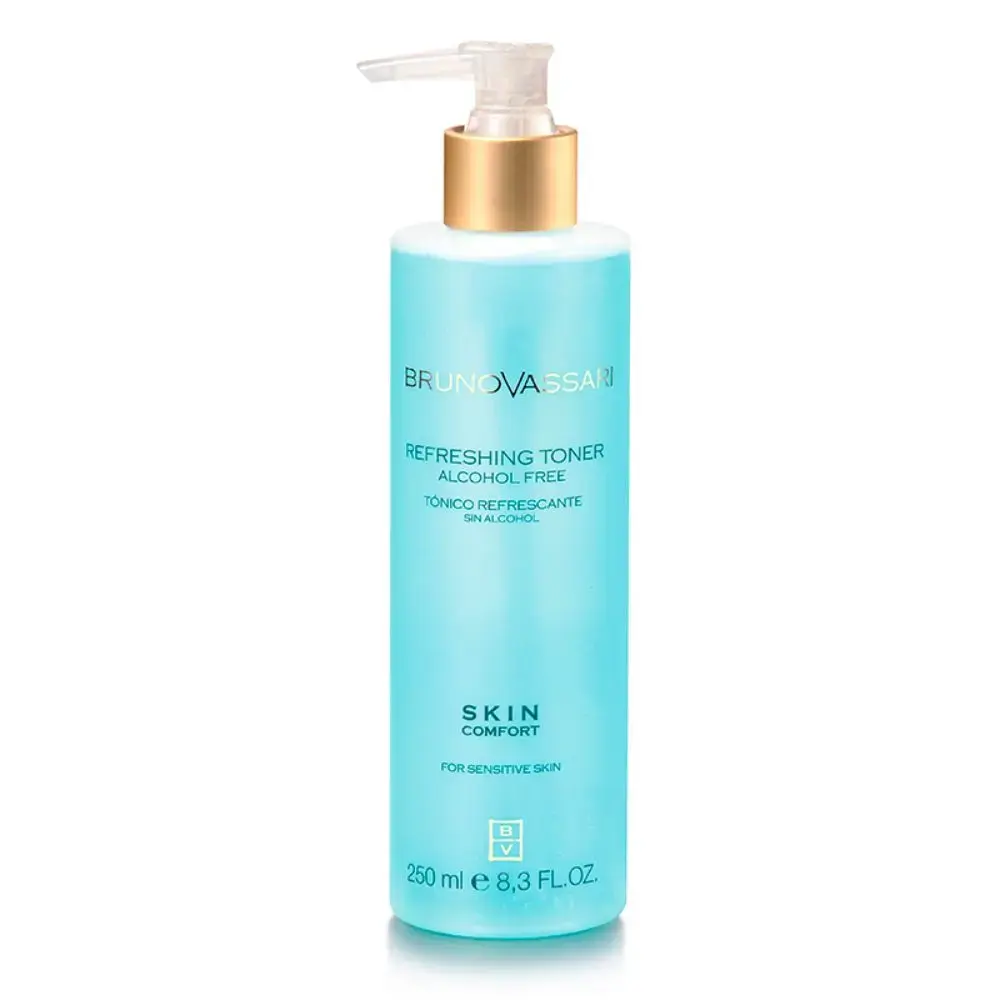 Bruno Vassari, Skin Comfort, Perfume-Free, Refreshing, Cleansing Toner, 250 ml