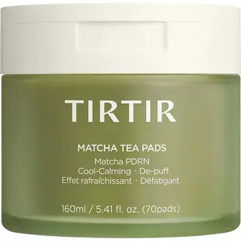 Tirtir Matcha Tea Pads - Soothing Skin Pads (70 pcs)