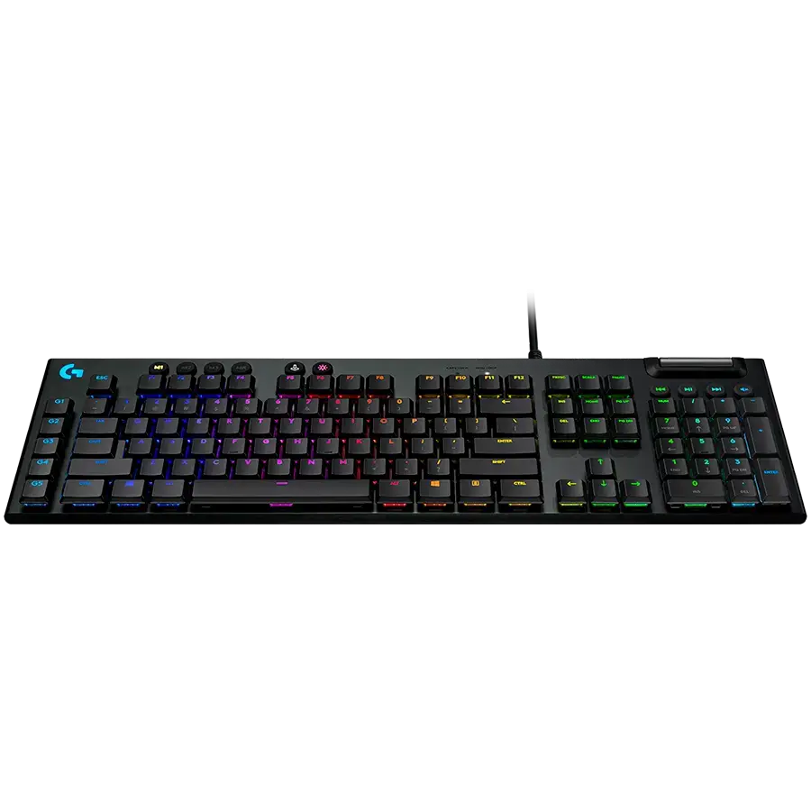 LOGITECH G815 Corded LIGHTSYNC Mechanical Gaming Keyboard - CARBON - NORDIC - CLICKY