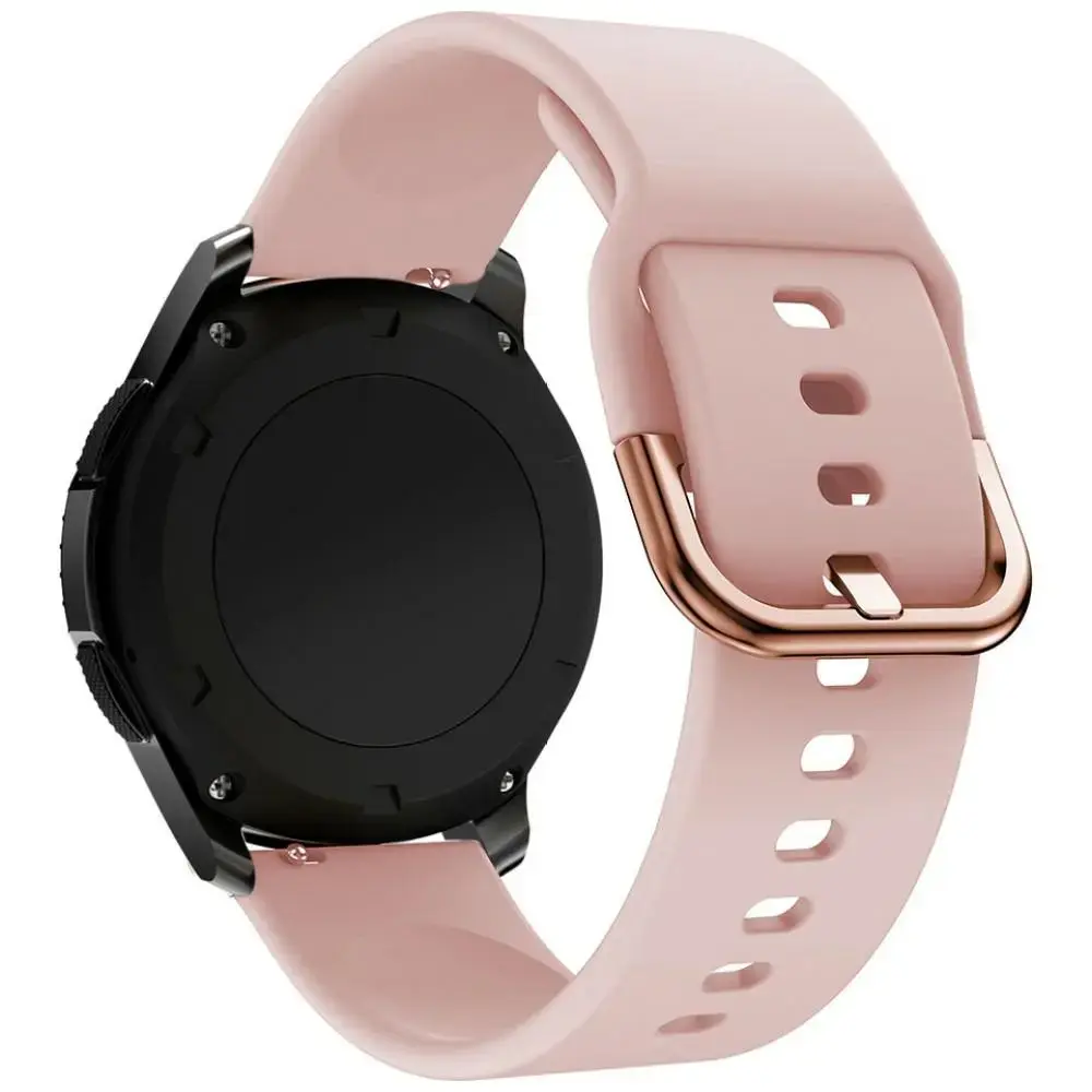 Beline Saiboro viedpulksteņa siksniņa priekš Huawei Watch GT 3/4/5/6 | silikons | rozā