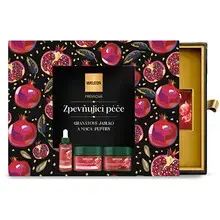 Pomegranate and Maca Peptide Set 3 - Firming Care Gift Set.