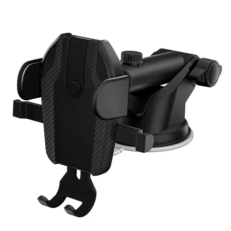 Car holder D-281 to air vent and windshield black