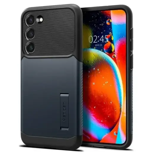 Spigen Slim Armor Sam S23+ S916 metal slate ACS05688